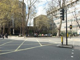 Photo:Christ Church Gardens today (view from Victoria Steet)