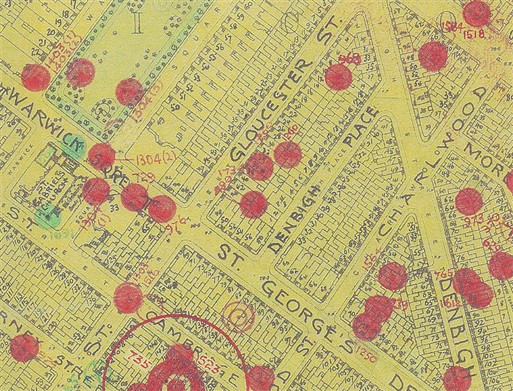 Photo:Bomb Map: Gloucester Street