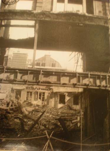 Photo:Damage to Gieves Ltd, 21 Old Bond Street September 1940