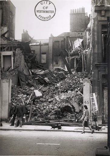 Photo:The destruction at 45 Albemarle Street