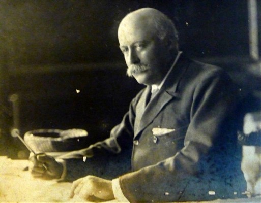 Photo:Sir Hubert Parry who wrote the music for Jerusalem