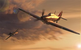 Photo: Illustrative image for the 'Search for the Lost Fighter Plane' page