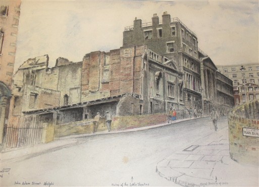 Photo:View of Little Adam Theatre, John Adam Street, 1946
