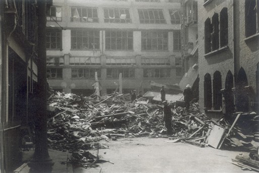Photo:Carlisle Street damage, 11 May 1941
