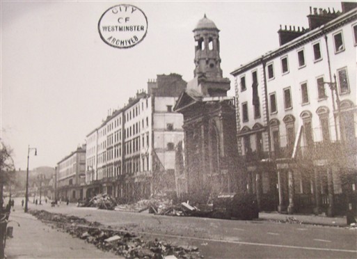 Photo:The Guildhouse, Belgrave Road, April 1941