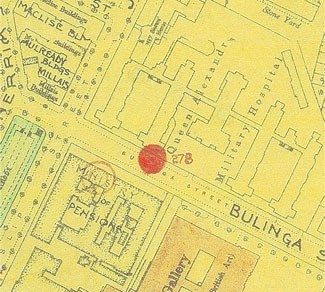 Photo:Bomb Map: Queen Alexandra's Military Hospital